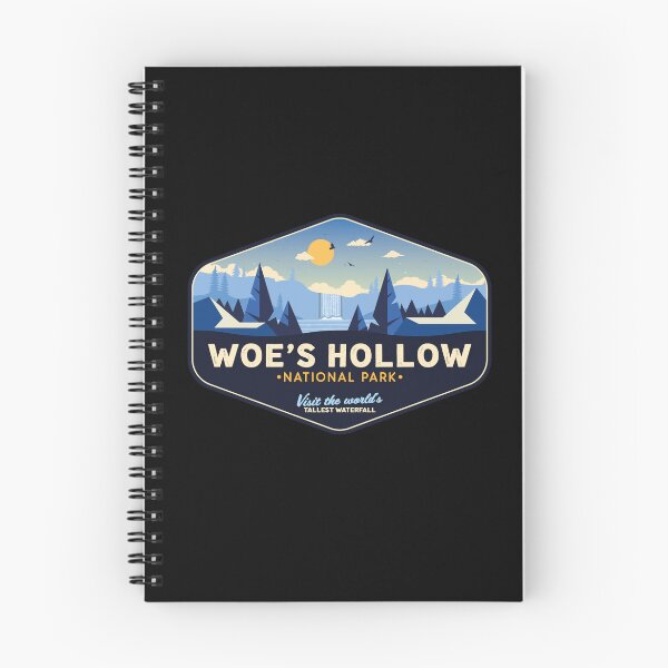 Item preview, Woe’s Hollow National Park T-Shirt – Severance Inspired Minimalist Parody Design designed and sold by magrodanny.