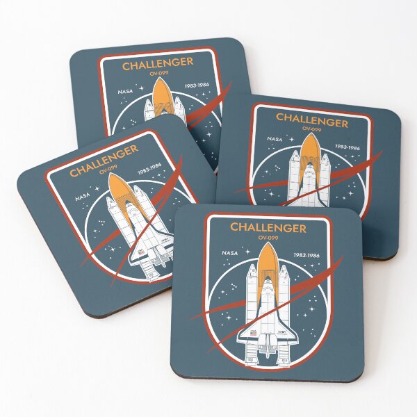 Item preview, Challenger Space Shuttle. NASA 1983-1986. Commemorative Badge designed and sold by BGALAXY.