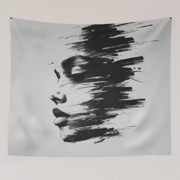 Item preview, Fragmented Identity: A Digital Portrait designed and sold by palmyst.