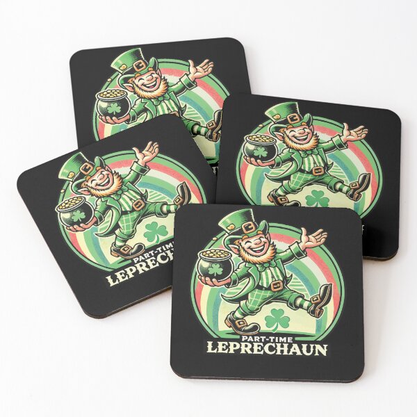 Item preview, Part -time Kobold St. Patrick's Day Fun designed and sold by LuminOrb.