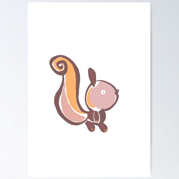 Item preview, Squirrel designed and sold by MegJoyArt.