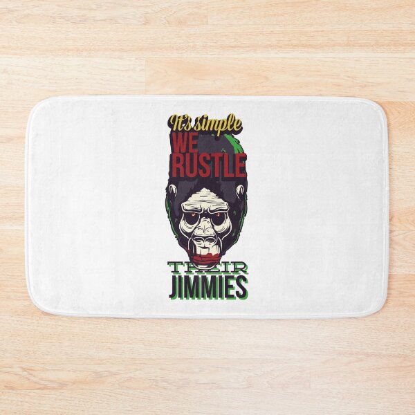Item preview, Rustle Jimmies Gorilla | Funny Quote Design designed and sold by DreamDestiny.