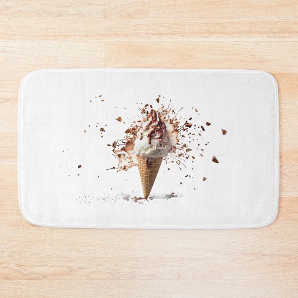 Item preview, Symphony of creamy delight: an ice cream explosion in mid-air designed and sold by MiraCleAI.