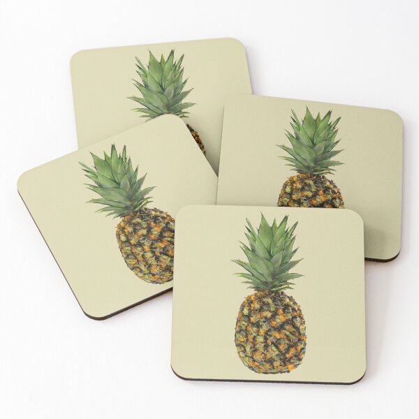 Item preview, Pineapple with green leaves, Hand painted watercolor, Spring collection designed and sold by artoriginal.