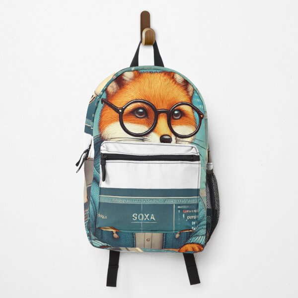 Item preview, Cyber Fox Coder | Futuristic Tech Programming Art designed and sold by Warm Bowl Studio.