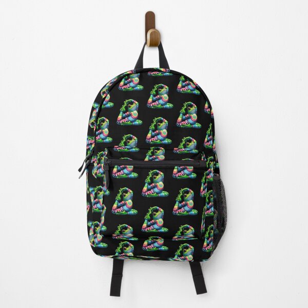 Item preview, Psychedelic Tie-Dye Yoga Frog designed and sold by designleon19.