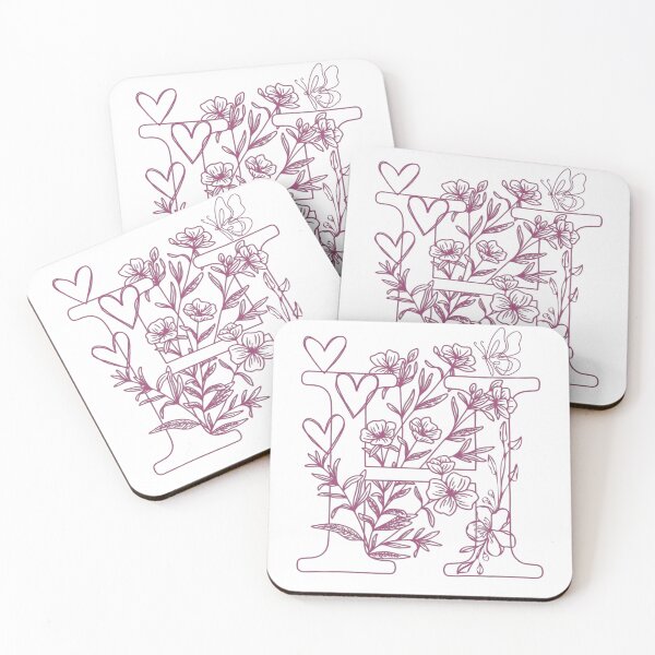 Item preview, Floral H Letter designed and sold by adlkh.