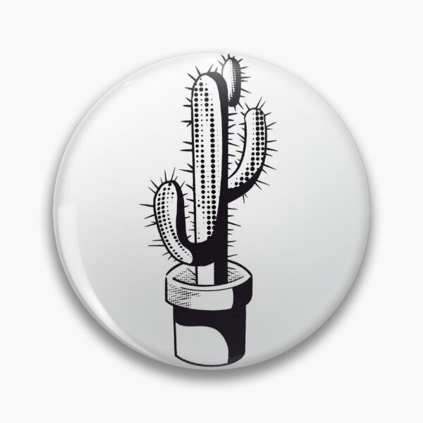 Item preview, OLDSCHOOL Desert Cactus designed and sold by KatzerBlueArt.