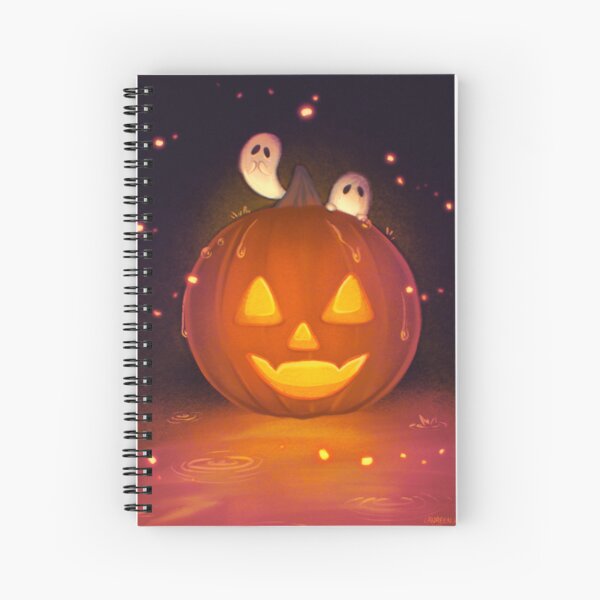 Item preview, Ghost pumpkin designed and sold by laureenhart.