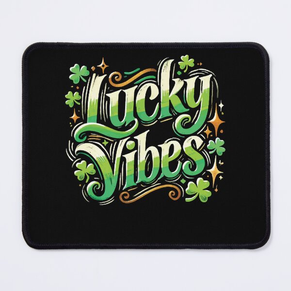 Item preview, St. Patrick's Day Lucky Vibes Kleeblatt designed and sold by LuminOrb.