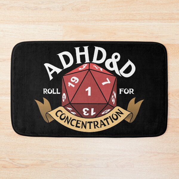 Item preview, ADHD&D designed and sold by ninthstreet.