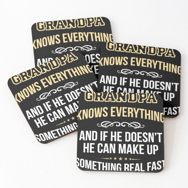 Item preview, Grandpap Knows Everything Funny Fathers Day T-Shirt designed and sold by StreetArtPro.