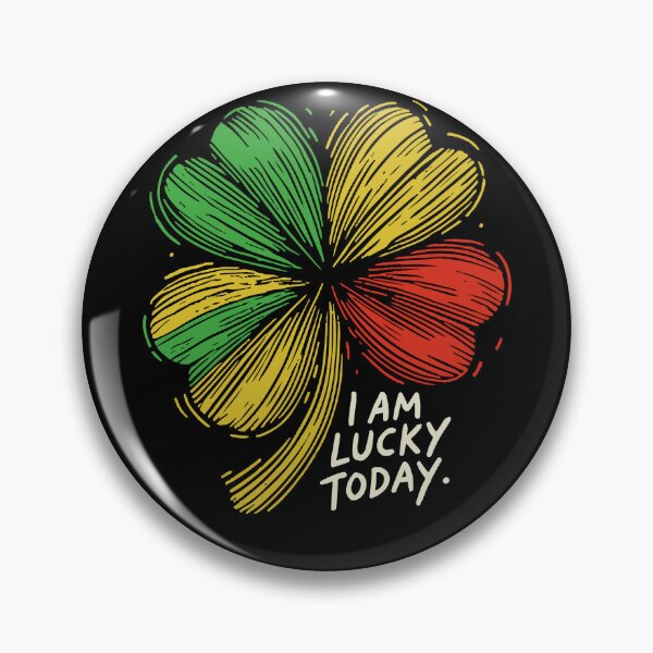 Item preview, St. Patrick's Day Kleeblatt I Am Lucky designed and sold by LuminOrb.