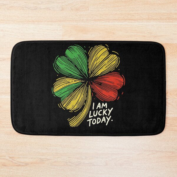 Item preview, St. Patrick's Day Kleeblatt I Am Lucky designed and sold by LuminOrb.