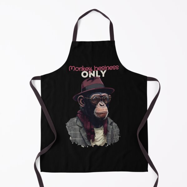 Item preview, Monkey Business Only – Cool Chimp in Fedora and Suit designed and sold by DARK_NOVA.