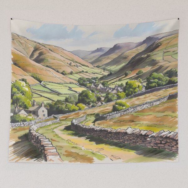 Item preview, Peak District Sketch designed and sold by WildlifeInc.