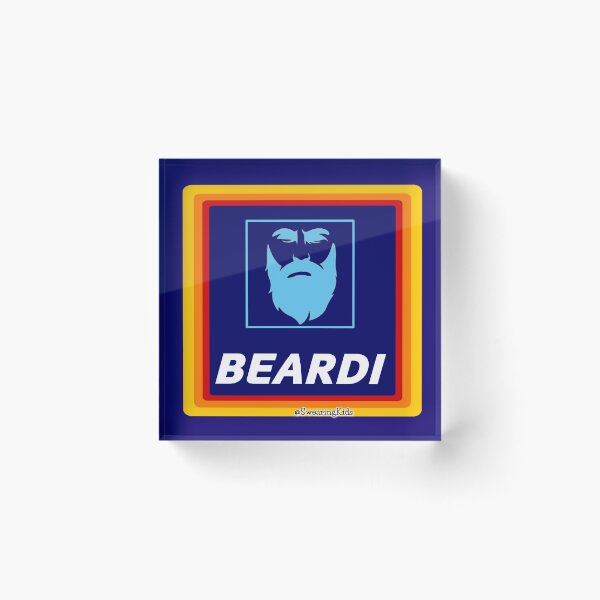 Item preview, Beardi (wizard) designed and sold by SwearingKids.