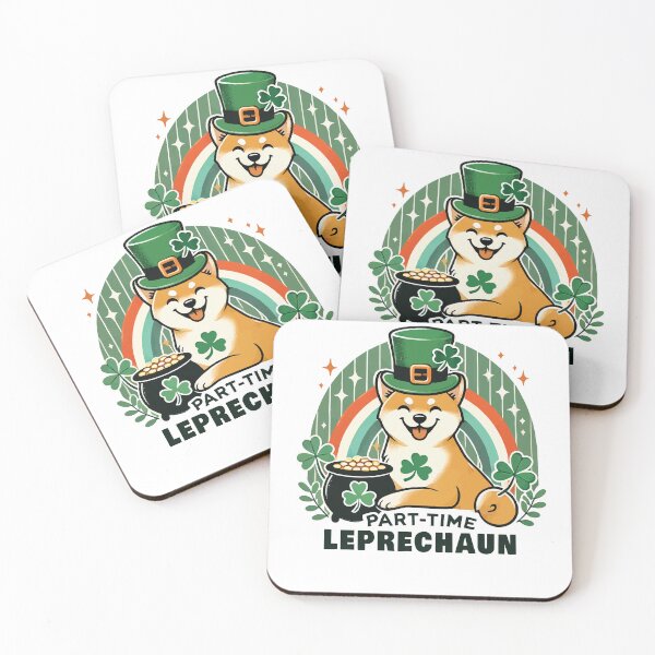 Item preview, Part -time Kobold Hund St. Patricks Tag designed and sold by LuminOrb.