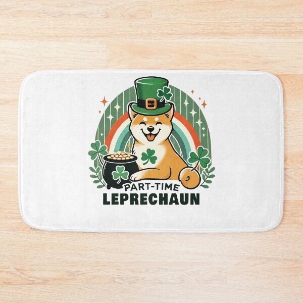 Item preview, Part -time Kobold Hund St. Patricks Tag designed and sold by LuminOrb.