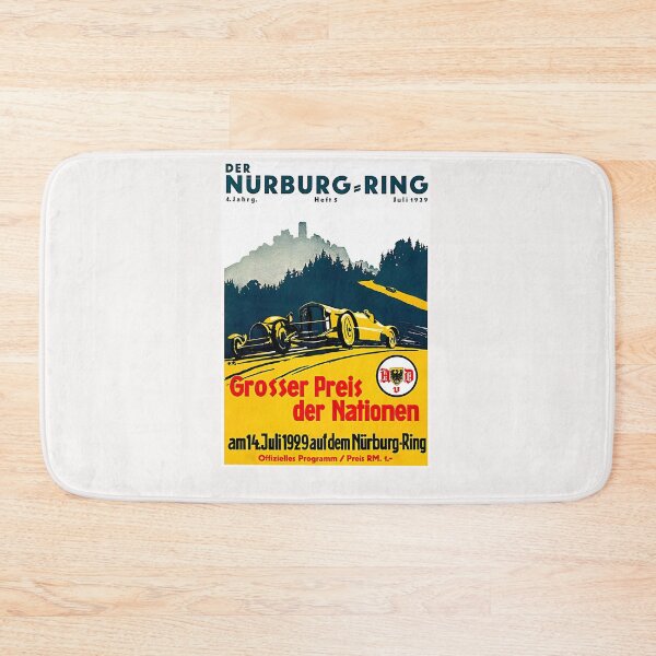 Item preview, Blast from the past art  Nurburgring 1929 designed and sold by Helios Be. Lavsh.
