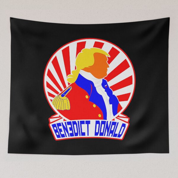 Item preview, Benedict Donald Anti-Trump Traitor Stickers designed and sold by EthosWear.