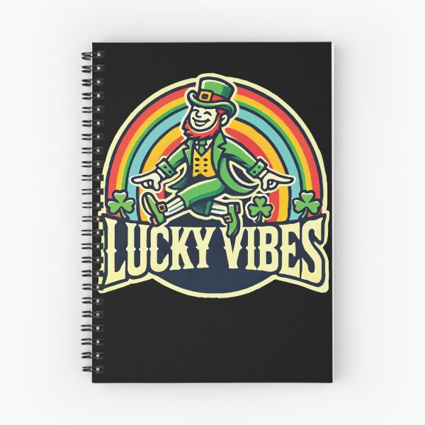 Item preview, St. Patrick's Day Lucky Vibes Rainbow Charm designed and sold by LuminOrb.