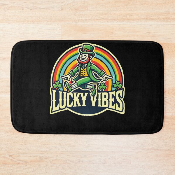 Item preview, St. Patrick's Day Lucky Vibes Rainbow Charm designed and sold by LuminOrb.