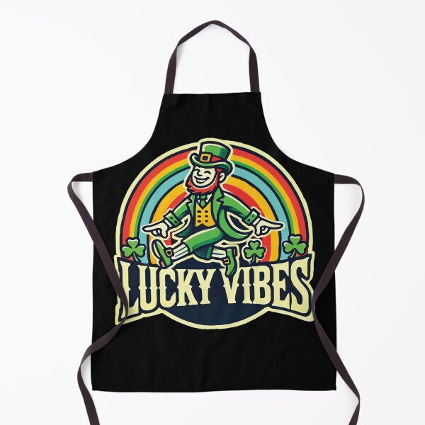 Item preview, St. Patrick's Day Lucky Vibes Rainbow Charm designed and sold by LuminOrb.