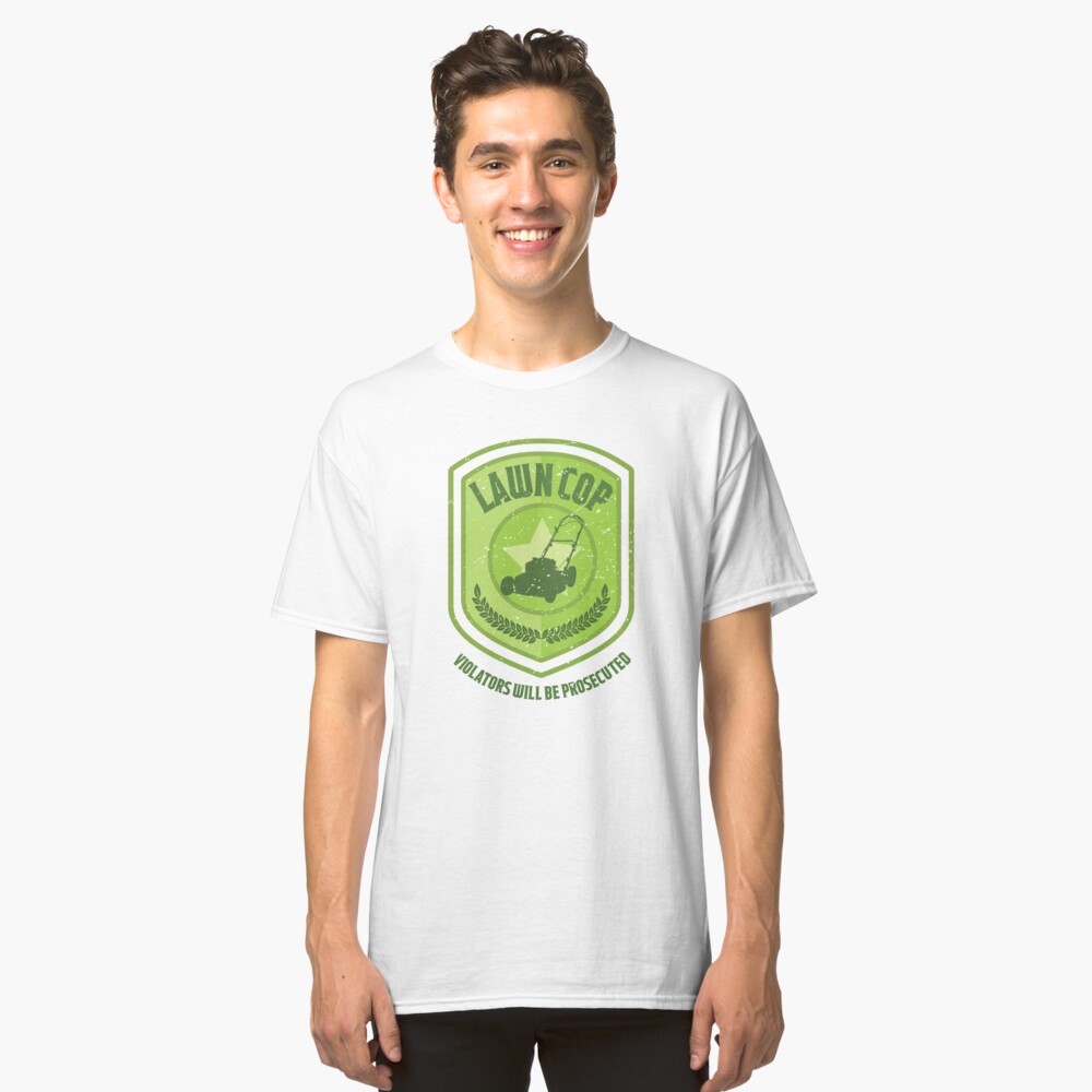 grass cutting t shirt