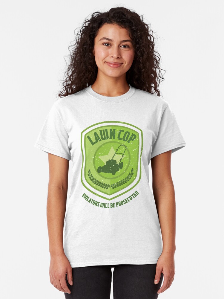 grass cutting t shirt