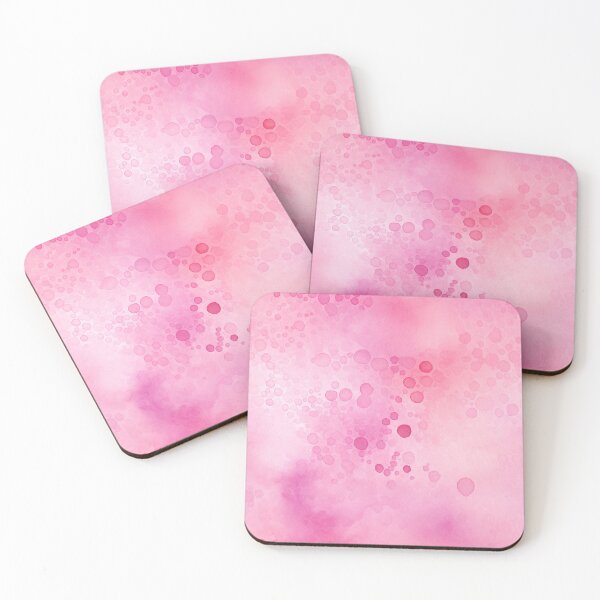 Item preview, Soft Pink watercolor, Pink Pastel Print, Watercolor Dots designed and sold by DigitaICraft.