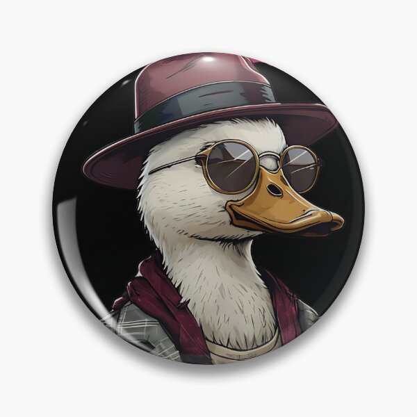 Item preview, Stay Classy, Stay Quacky – Cool Duck in Style designed and sold by DARK_NOVA.