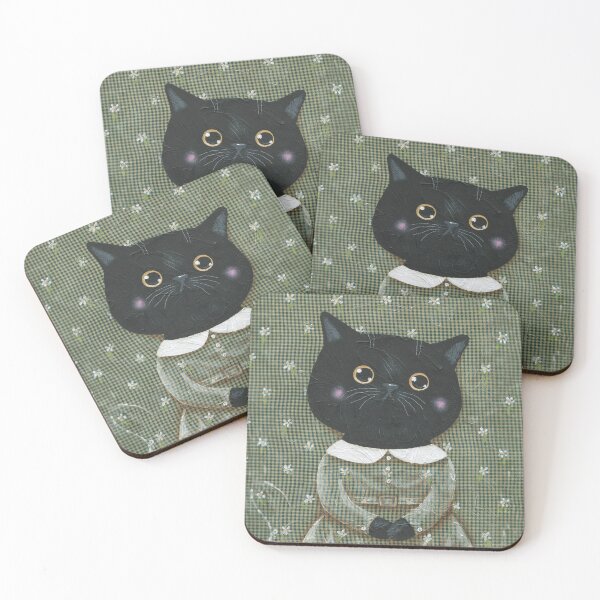Item preview, The Wallflower Cat designed and sold by KilkennyCat Art.