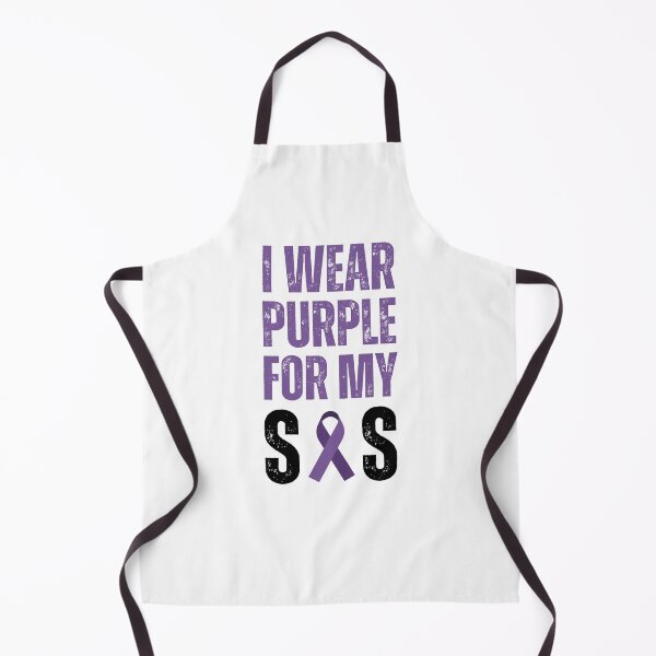 Item preview, I wear purple for my Sis Pancreatic Cancer Awareness support designed and sold by snowry.
