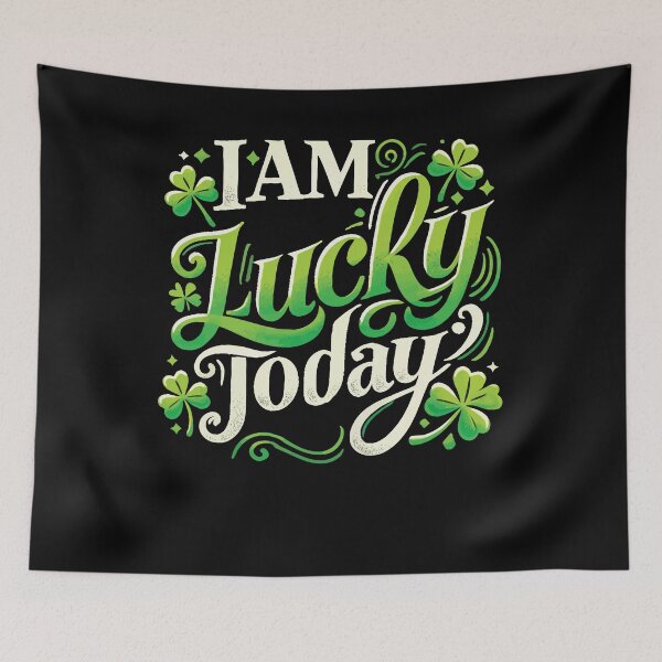 Item preview, Today I Am Happy For St. Patrick's Day designed and sold by LuminOrb.