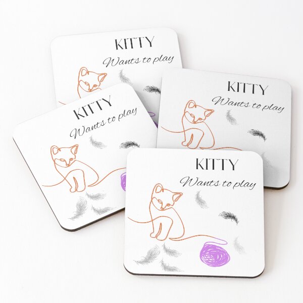 Item preview, Kitty wants to play designed and sold by DesignerChic111.