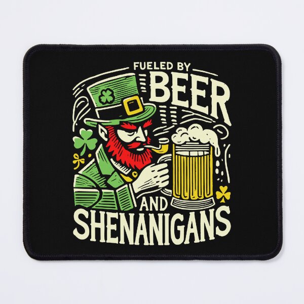 Item preview, St. Patrick's Day Fun With Beer And shenanigans designed and sold by LuminOrb.