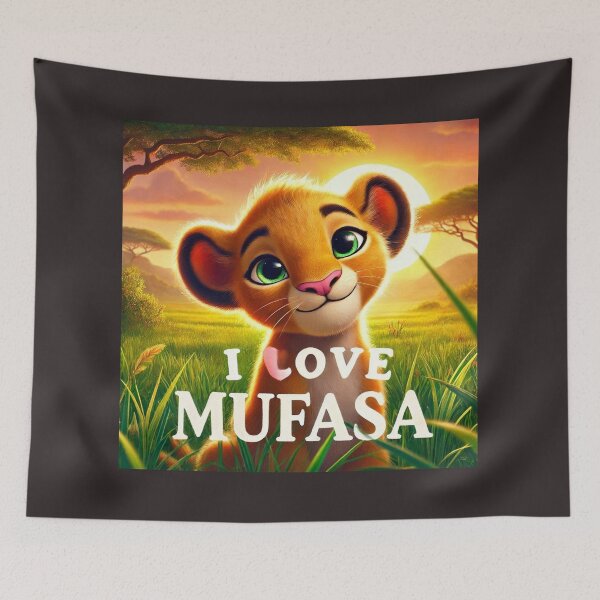 Item preview, Mufasa The lion king designed and sold by dreambigdrive38.