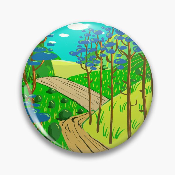 Item preview, Comic landscape designed and sold by pawelkinart.