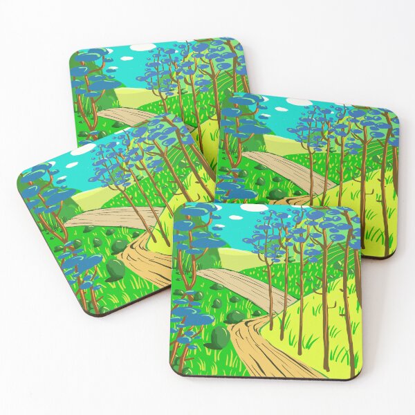 Item preview, Comic landscape designed and sold by pawelkinart.
