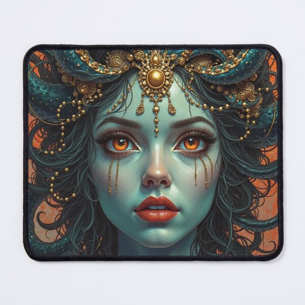 Item preview, Mythological Heroine Medusa designed and sold by ferhatdkc.