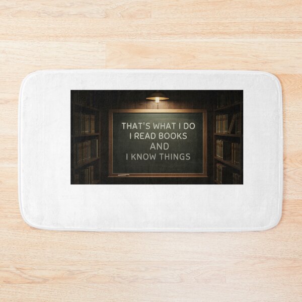 Item preview, i read books and i know things designed and sold by FitEnvy.