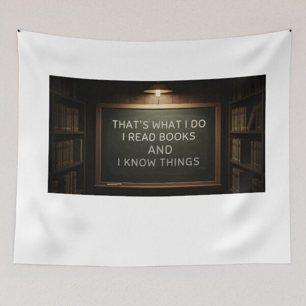 Item preview, i read books and i know things designed and sold by FitEnvy.