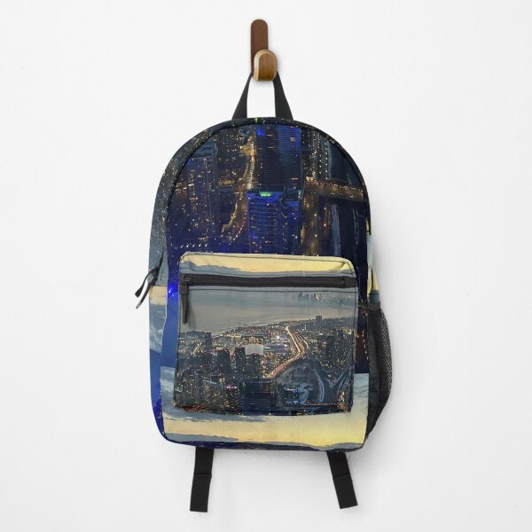 Item preview, View of the Toronto cityscape/skyline at night/dusk from CN Tower/Canada designed and sold by VeenaNair23.