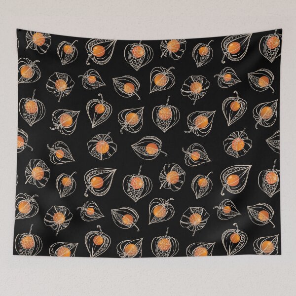 Item preview, Physalis Delicate Outlines designed and sold by Avisnanna.