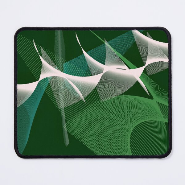 Item preview, lines, shapes and meshes on a green background designed and sold by manoloshoping.