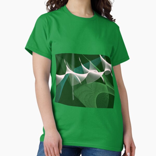 Item preview, lines, shapes and meshes on a green background designed and sold by manoloshoping.