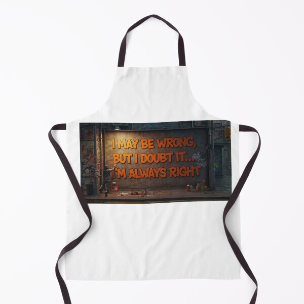Item preview, I May Be Wrong, But I Doubt It... I’m Always Right designed and sold by FitEnvy.