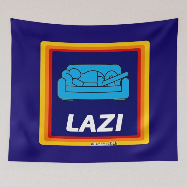 Item preview, LAZI designed and sold by SwearingKids.