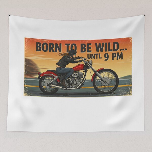 Item preview, born to be wild designed and sold by FitEnvy.